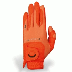 ZOOM FLEX FIT GOLF GLOVE – ORANGE